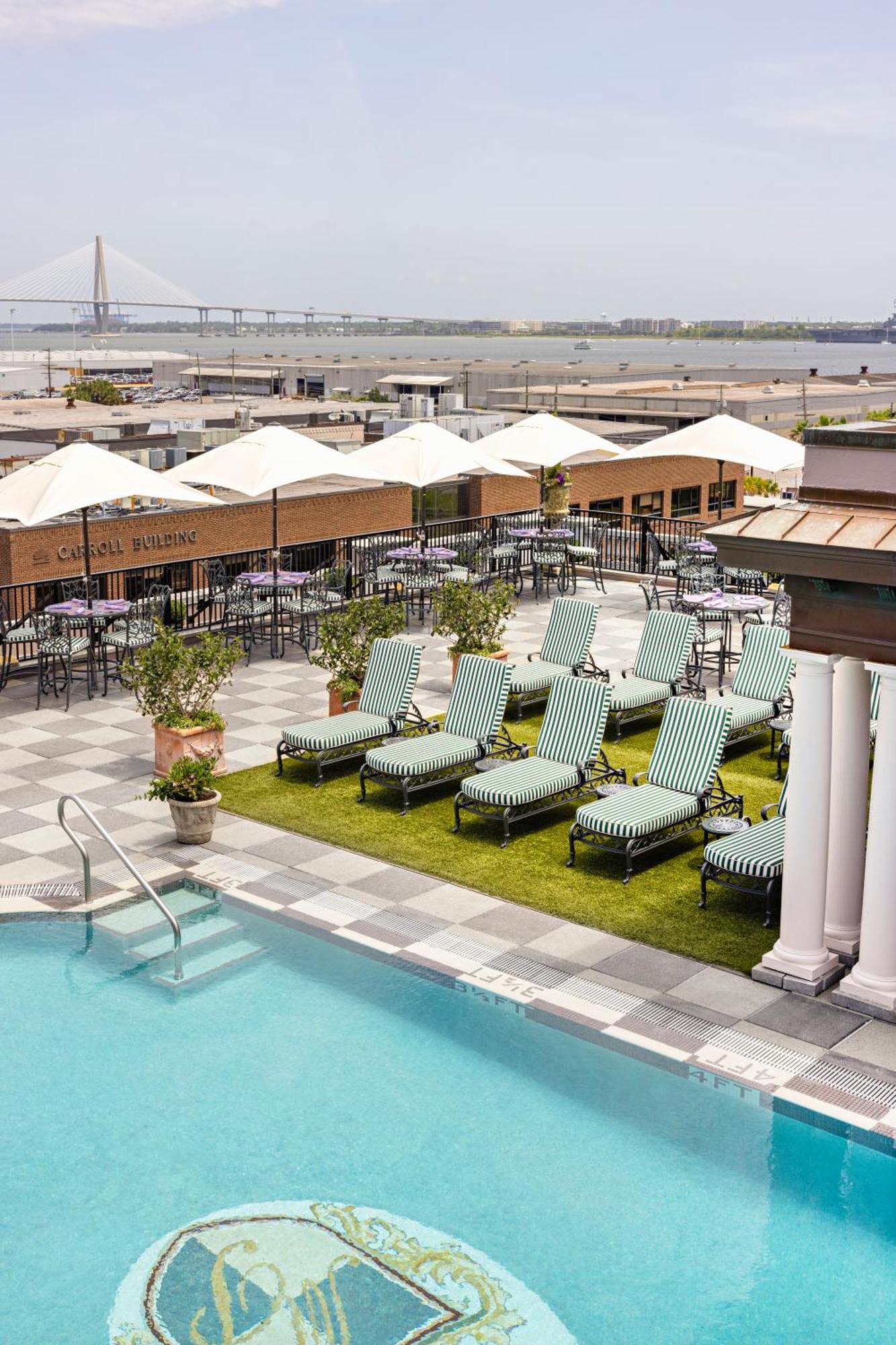 Market Pavilion Hotel Charleston Exterior foto